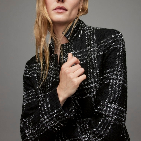 ALL SAINTS Wool Coat - Picture 5 of 16